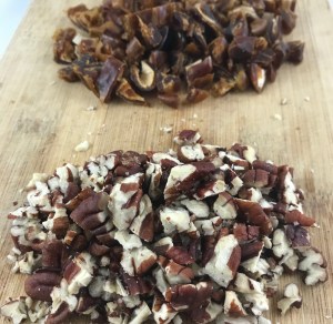 chopped pecans and dates